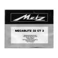 METZ 32CT3 Manual de Usuario